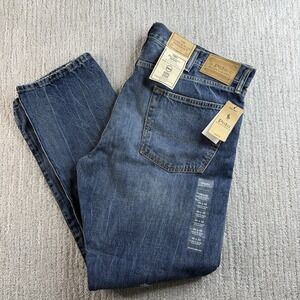 New Polo Ralph Lauren Jeans Varick Slim Straight Men's Size 38x32 Medium Wash